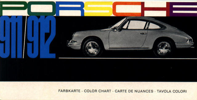 Porsche 911 1967 S July 1966 Accessory Booklet Zubehör Brochure - 1967 Model