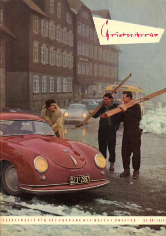 CHRISTOPHORUS 1959 WITH COVER 356 PORSCHE ORNDER SAMMLUNG COLLECTION 550  PRE A