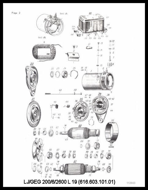 Bosch Electrical Parts for 356 Porsches